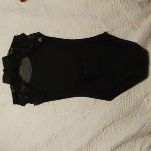 Ballet Rosa black leotard size small